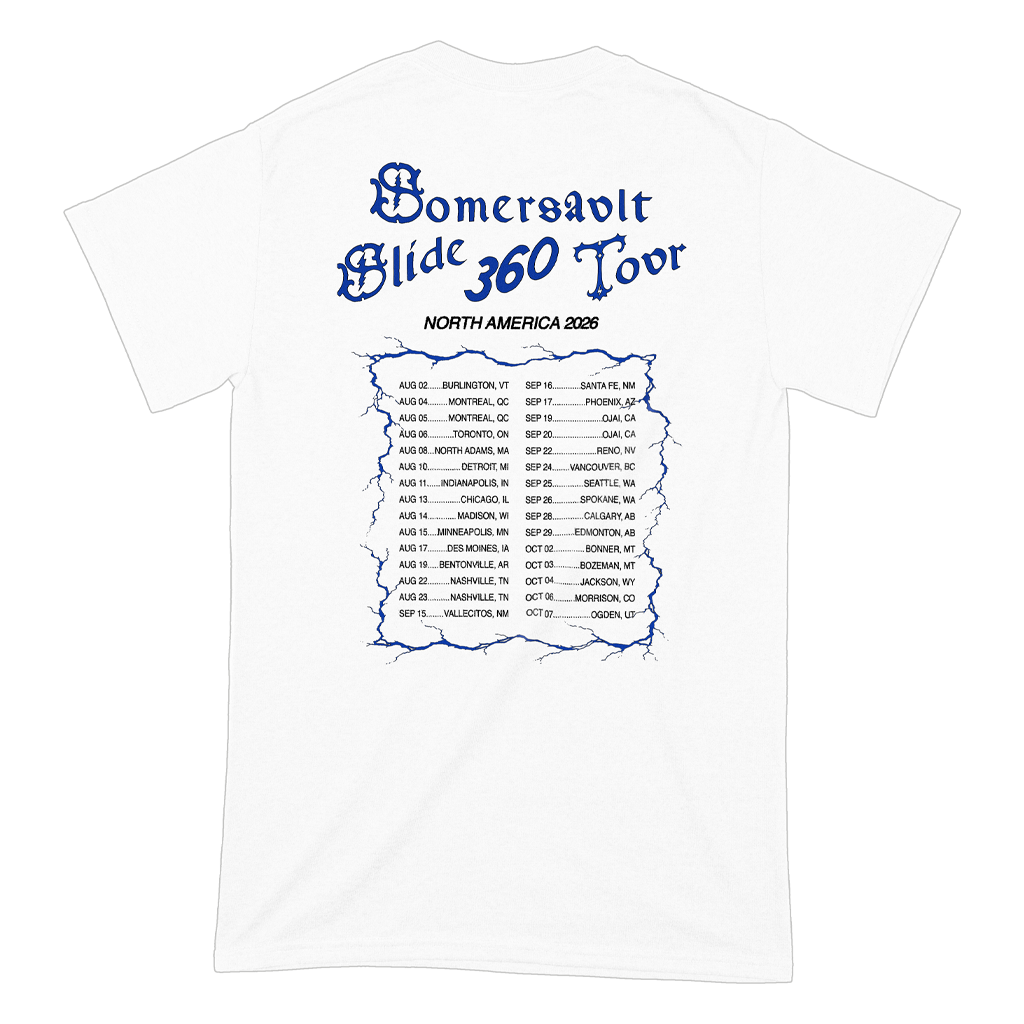 Blue Lightning 2026 Tour T-Shirt
