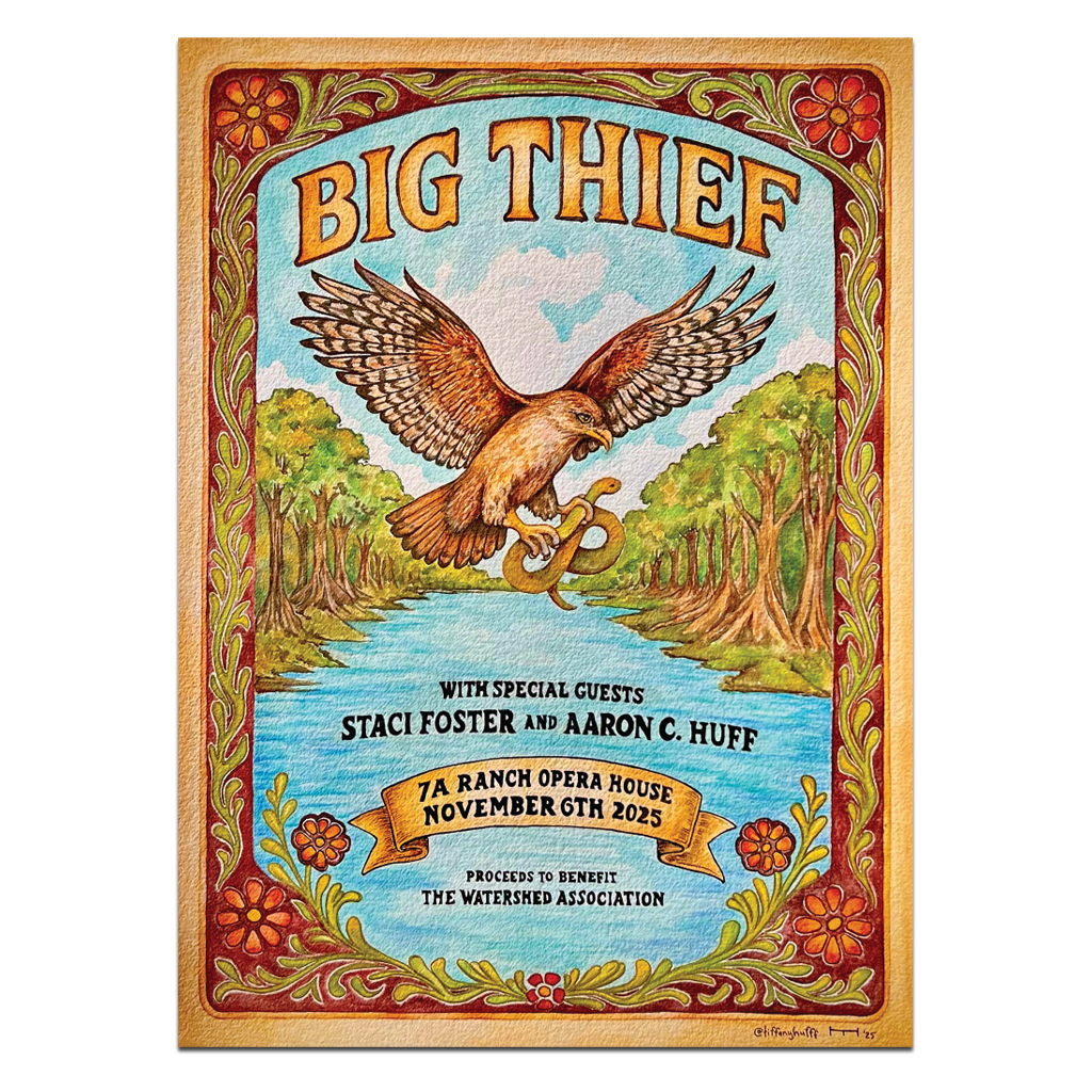 Wimberley, TX 7A Ranch Opera House Poster - November 6, 2025