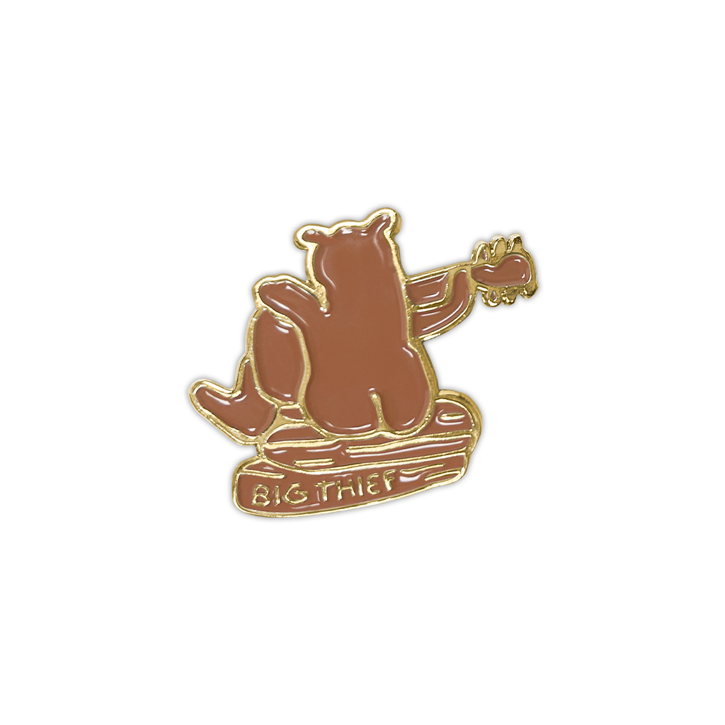 Campfire Bear Lapel Pin