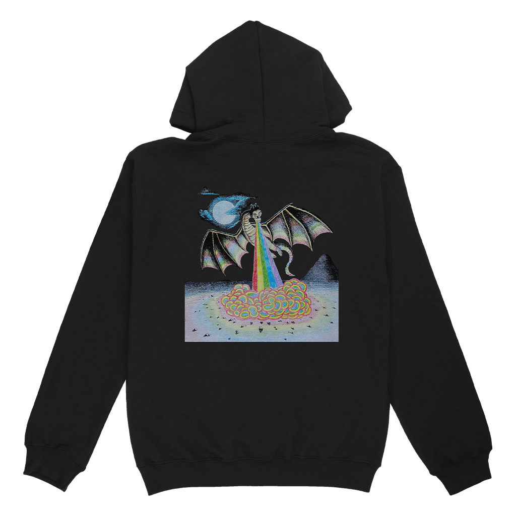 Big Thief Dragon Black Pullover Hoodie