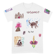 Big Thief Vampire Empire All Over Print White T-Shirt